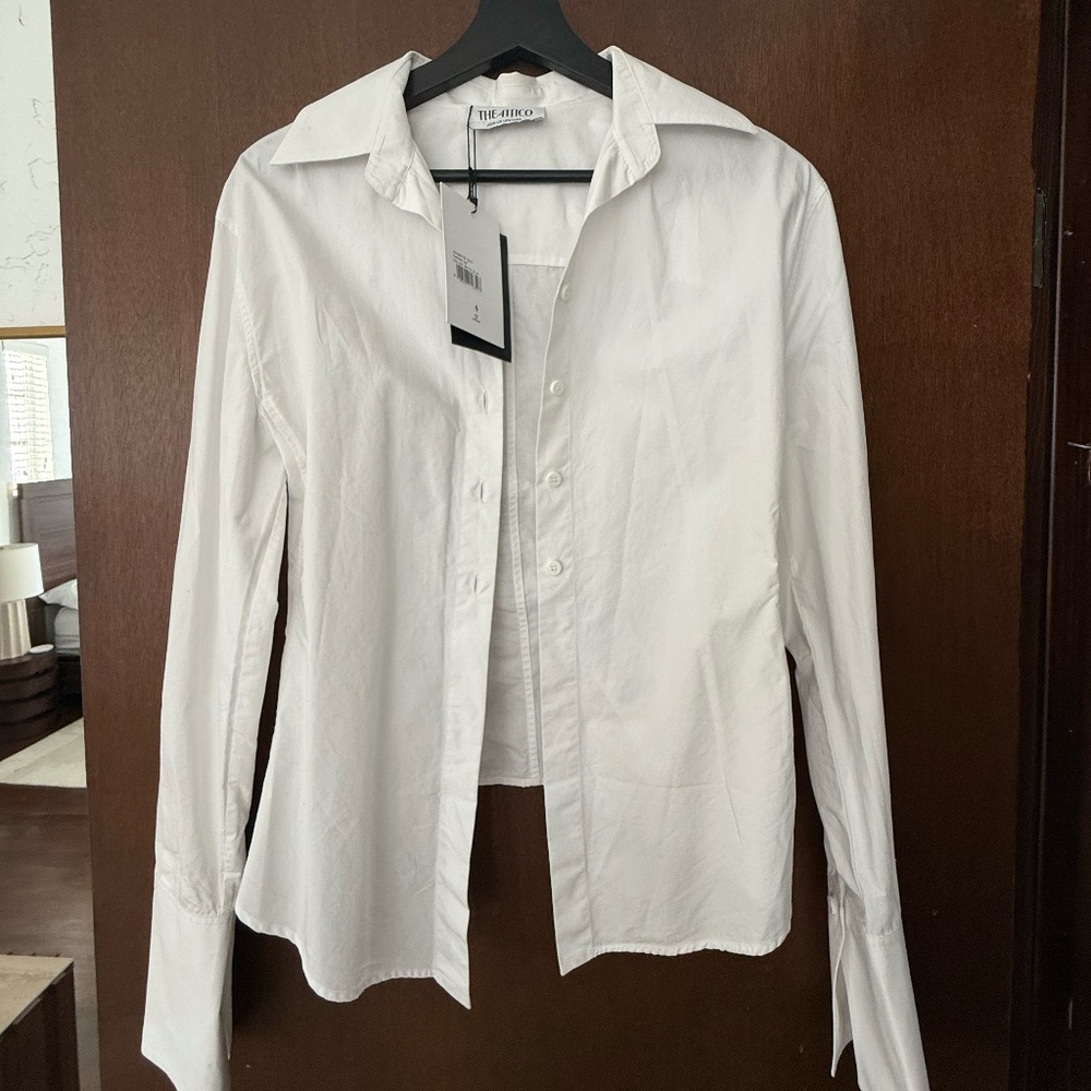 The Attico Lily Shirt Size IT 40 XS US 2/UK 8